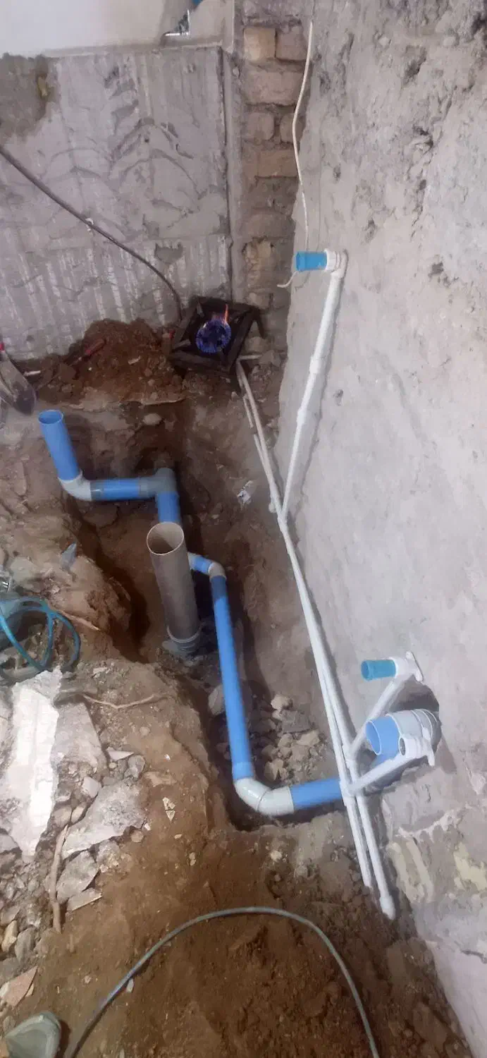 تاسیسات لوله کشی منزل|خدمات پیشه و مهارت|همدان, |دیوار