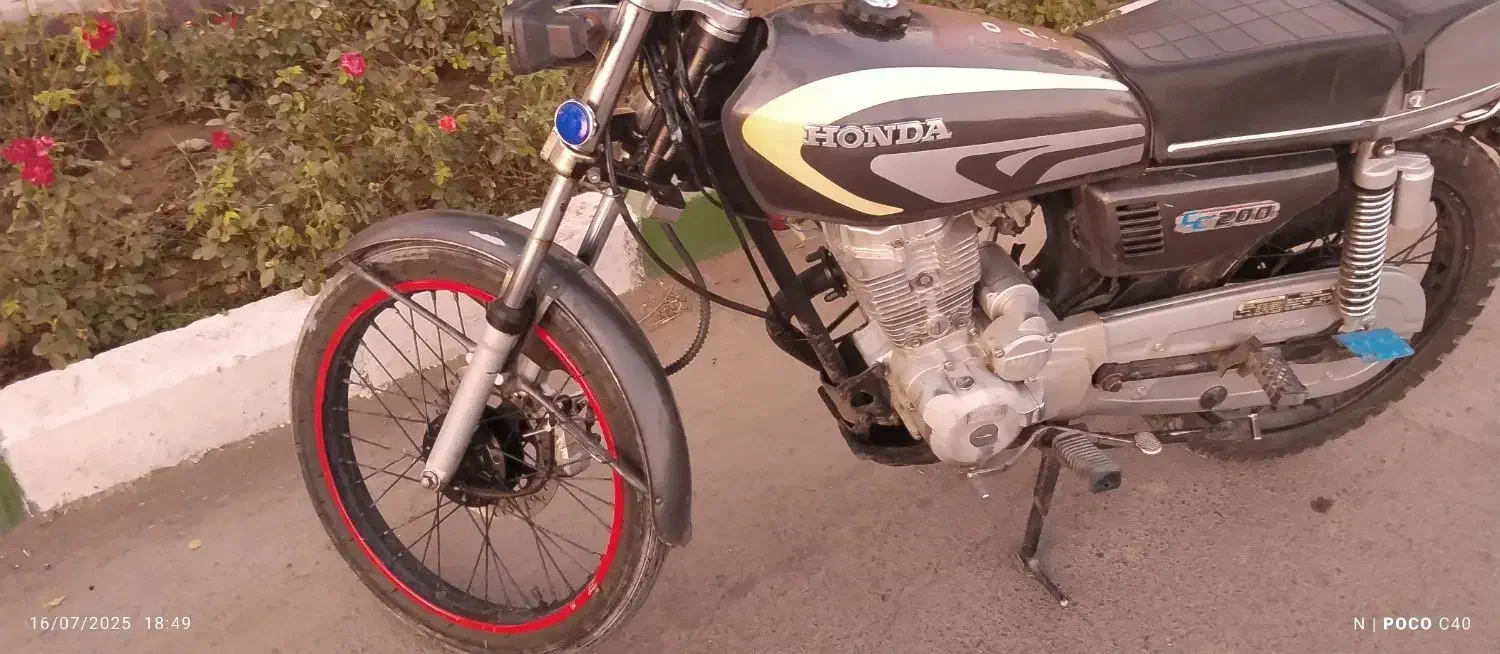 هندا هاتف۱۵۰سیسی استارتی۹۳|موتورسیکلت|مشهد, گوهرشاد|دیوار