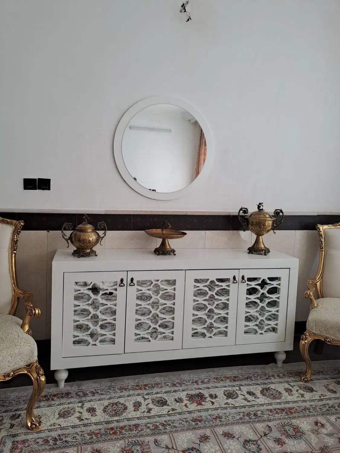 کنسول و جاکفشی نو|بوفه، ویترین، کنسول|فریمان, |دیوار