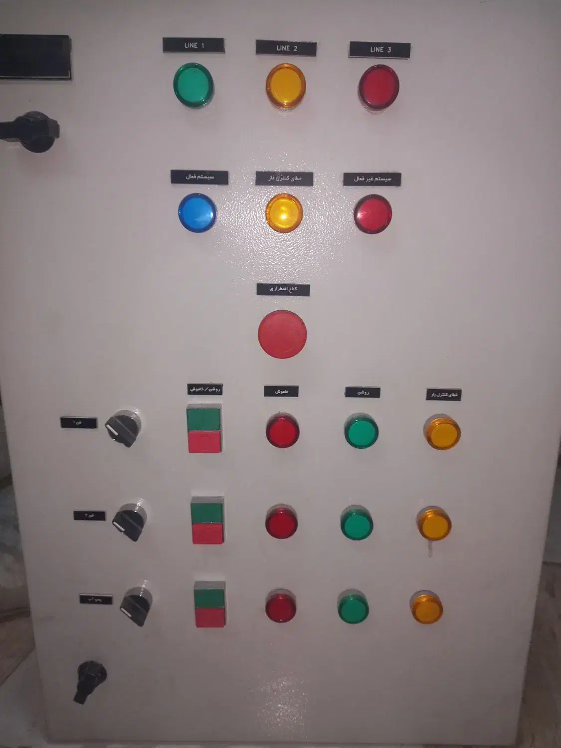 تابلو برق مونتاژ شده آماده استفاده / فلزی / مقاوم|مصالح و تجهیزات ساختمان|قم, باسکول|دیوار