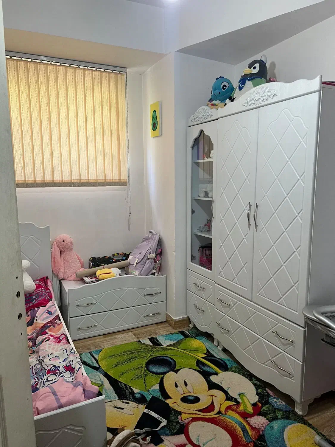 سرویس خواب کودک کامل،میز تحریر فرش تشک فروش اقساط|تخت و سرویس خواب|تبریز, |دیوار