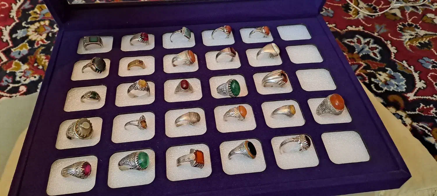 انگشتر نقره|جواهرات|اراک, |دیوار