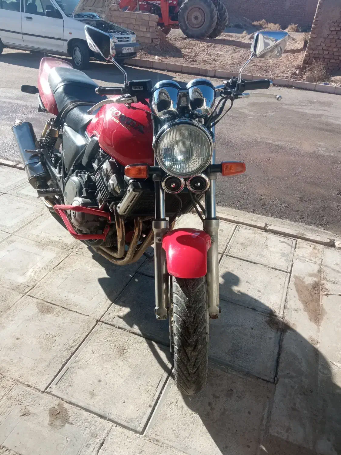 هنداسی بی۴۰۰|موتورسیکلت|سده (خراسان جنوبی), |دیوار