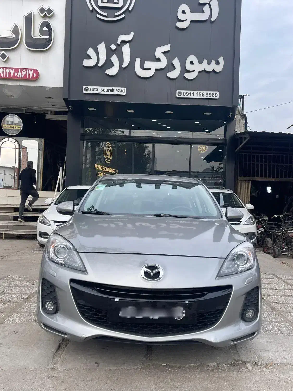 مزدا نیو تیپ ۴ مدل ۱۳۹۵ مشابه خشک|خودرو سواری و وانت|ساری, |دیوار