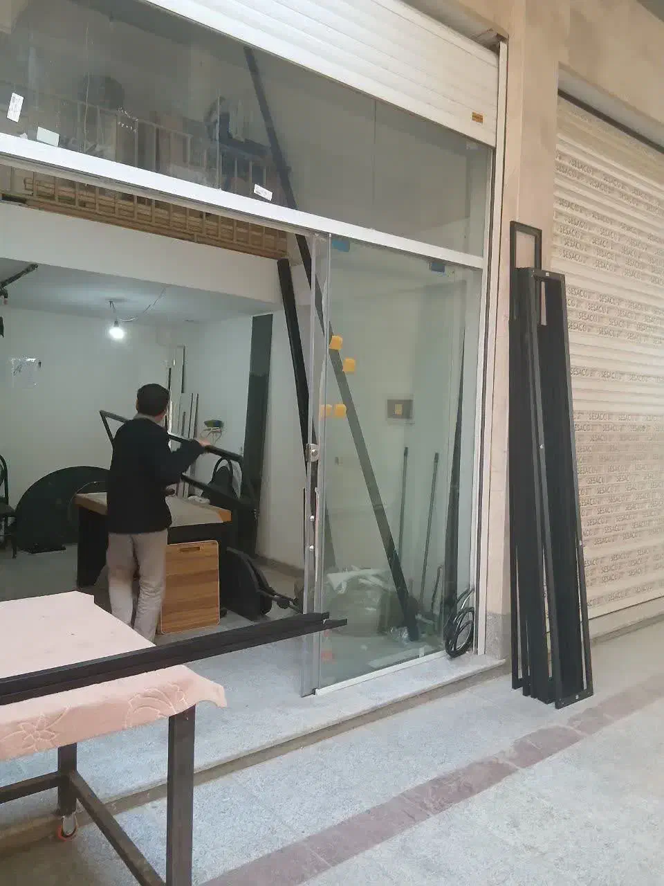 آینه قدی نوردار اتاق خواب سالن روشویی حمام بکلایت|آینه|کرج, برغان|دیوار