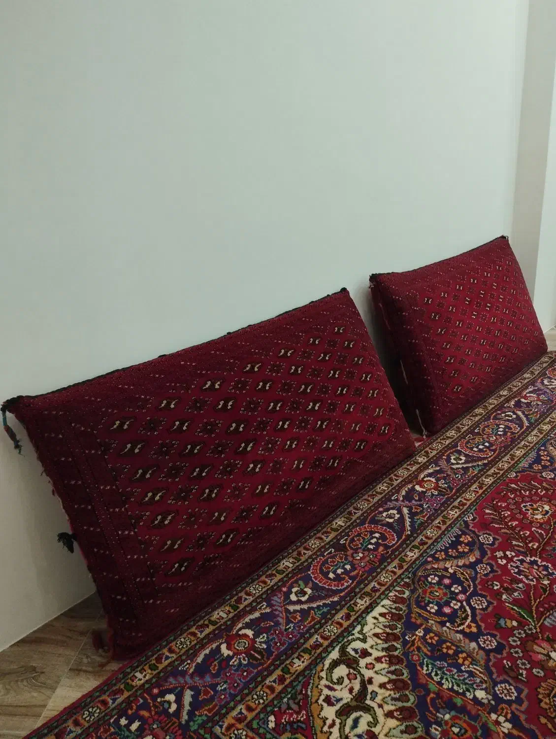 پشتی دست بافت ترکمنی|پشتی|گنبد کاووس, |دیوار