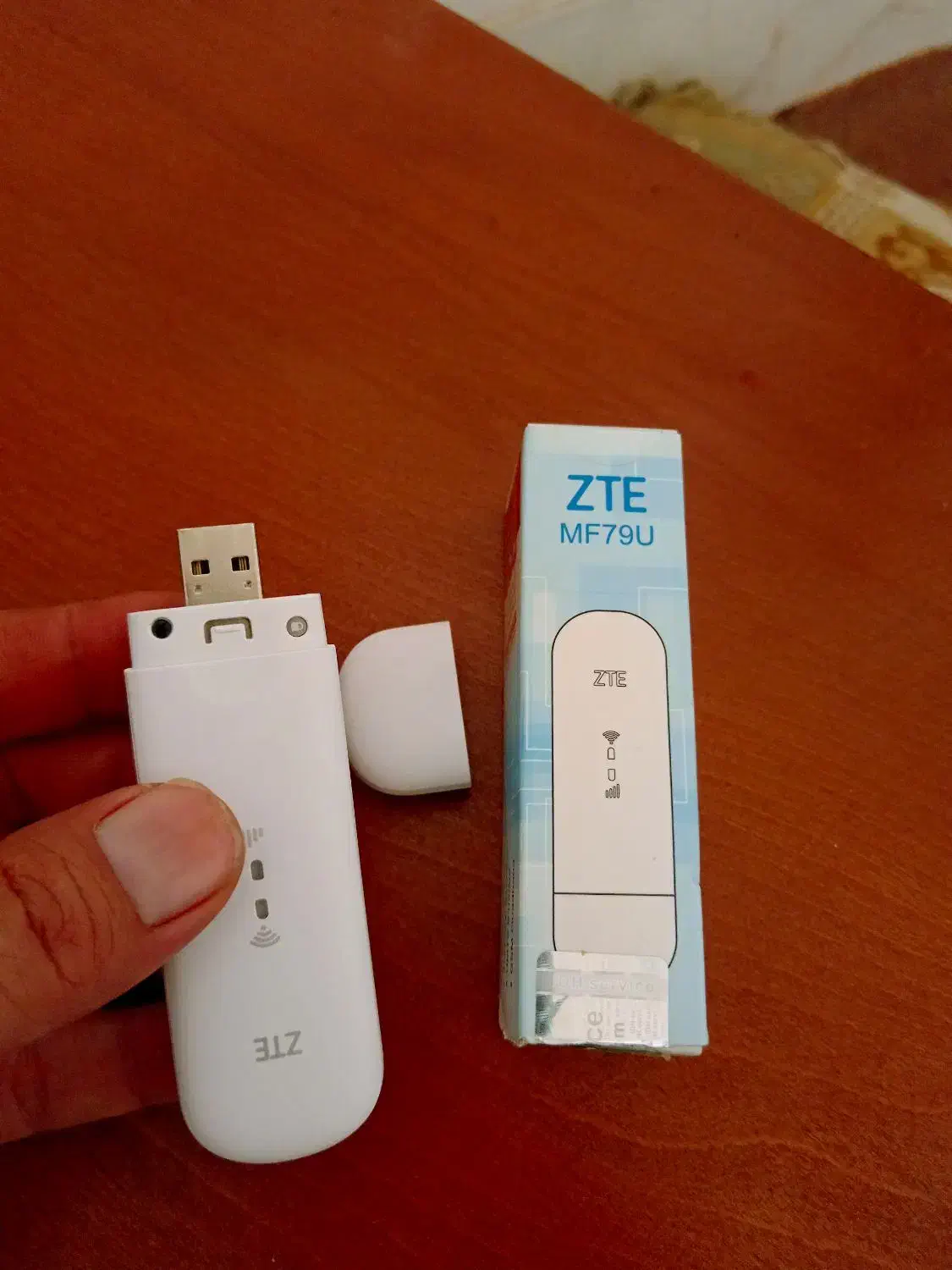 مودم سیم کارتی usb همراه zte زد تی ایی 4g وایفای|مودم و تجهیزات شبکه|نجف‌آباد, دانش|دیوار