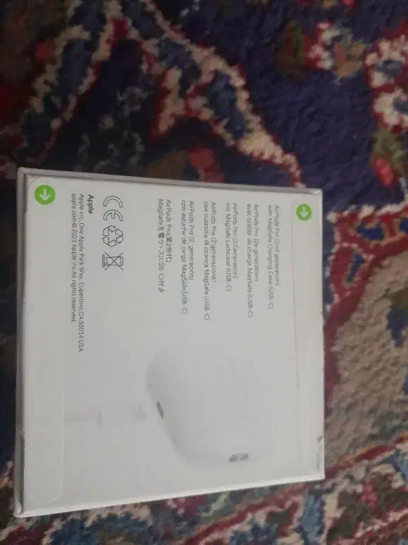 ایرپاد پرو2اورجینال اپل نو آکبند پلمپ تمیز سالم نو|لوازم جانبی موبایل و تبلت|مشهد, دانشجو|دیوار