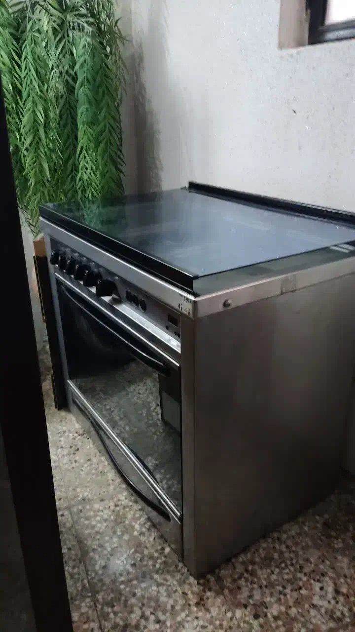 گاز استیل پنج شعله|اجاق گاز و لوازم برقی پخت‌وپز|لنگرود, |دیوار