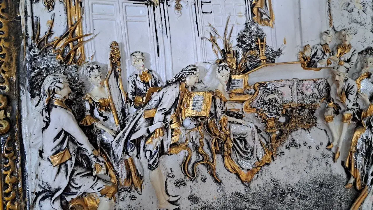 تابلوی شام آخر کاملا نو|تابلو، نقاشی، عکس|تهران, یافت آباد شمالی|دیوار