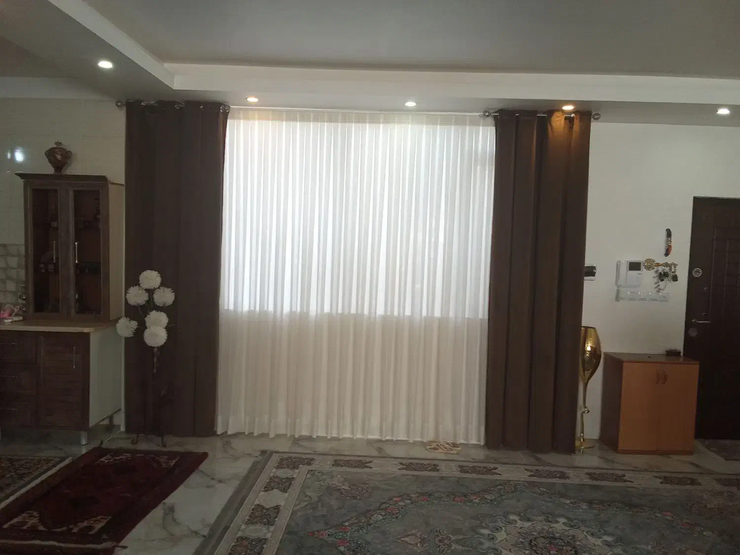 پرده سالم|پرده، رانر، رومیزی|محمدشهر, ولدآباد|دیوار