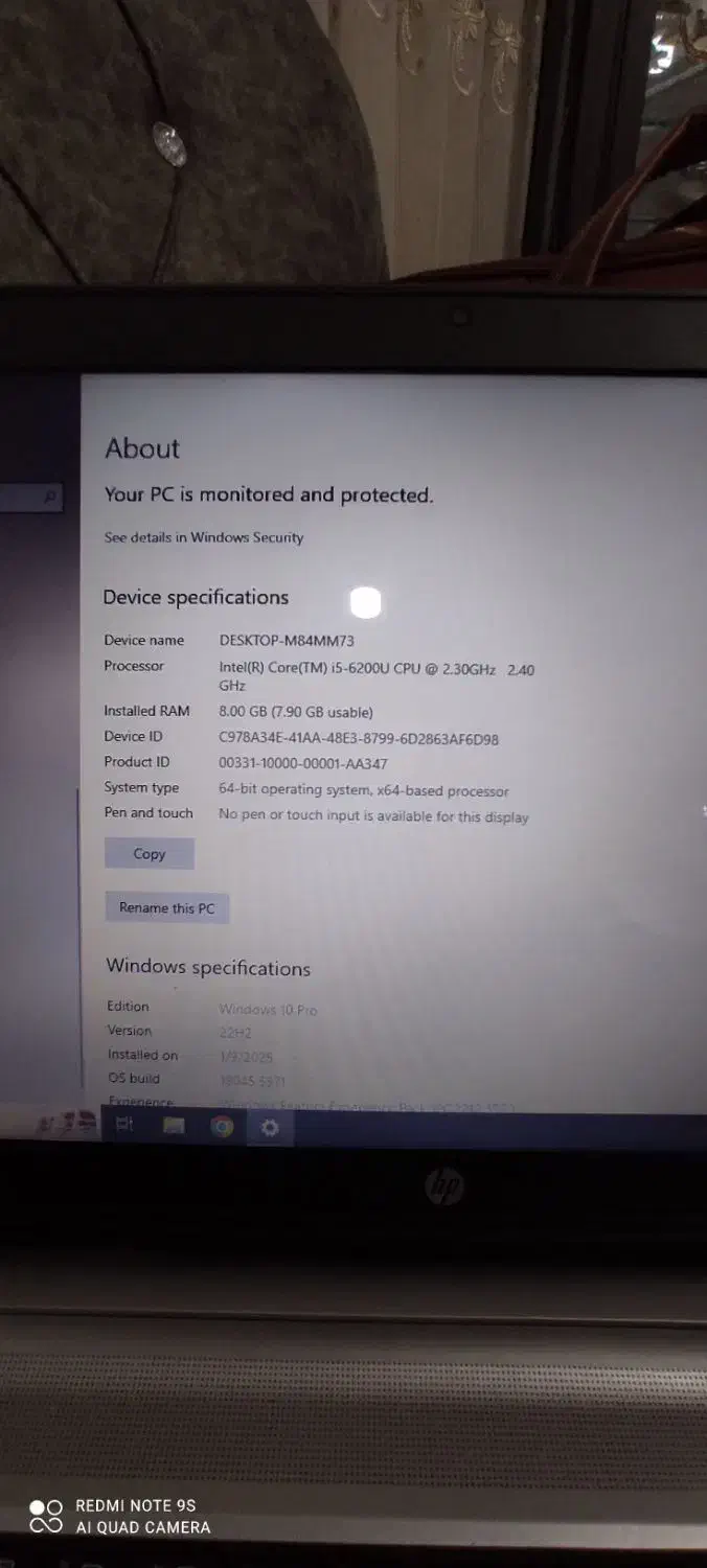 لپ تاپ hp|رایانه همراه|ماکو, |دیوار