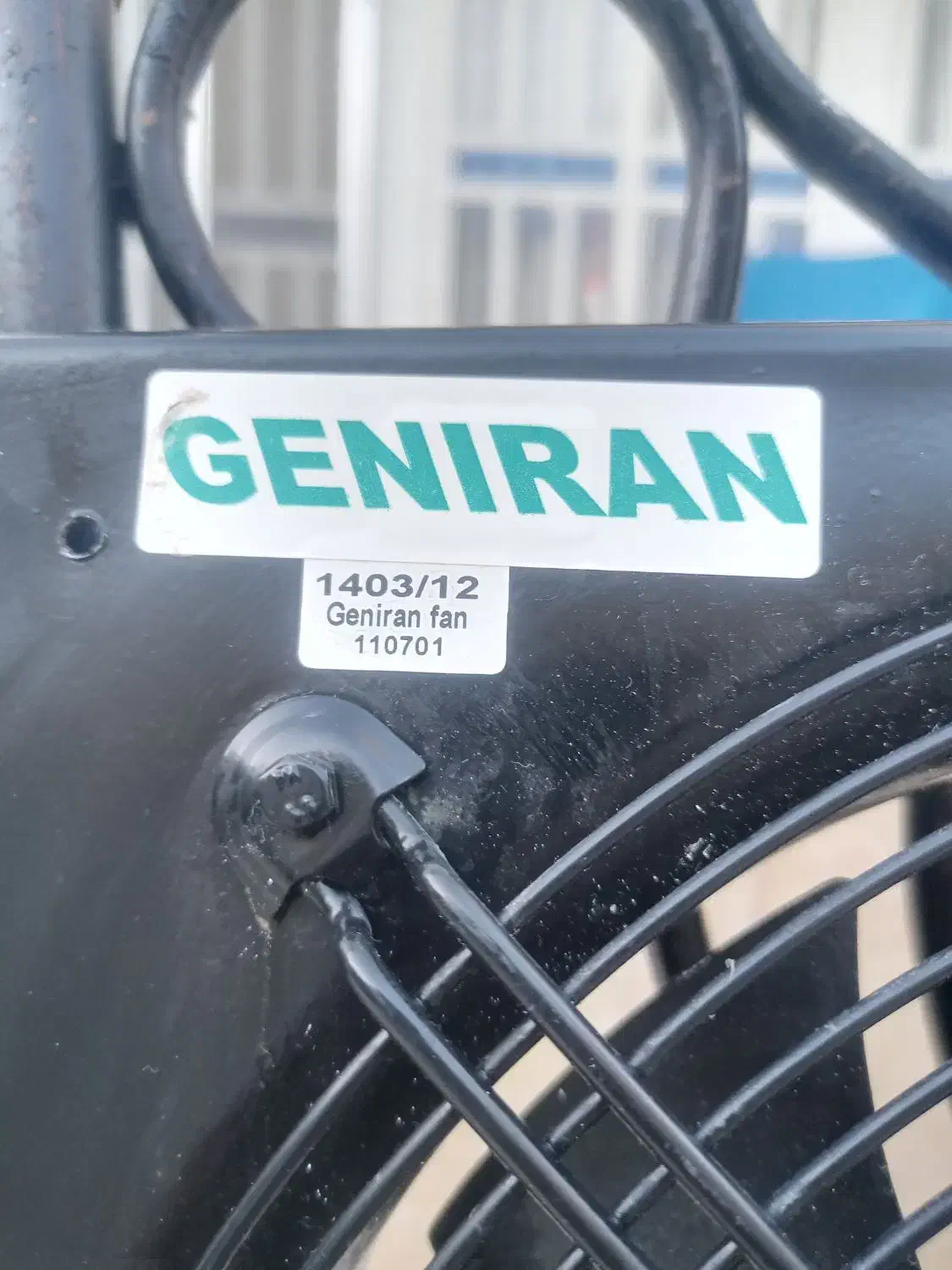 فن صنعتی جنیران با گارانتی|پنکه و تصفیهکنندهٔ هوا|شیراز, زرهی|دیوار