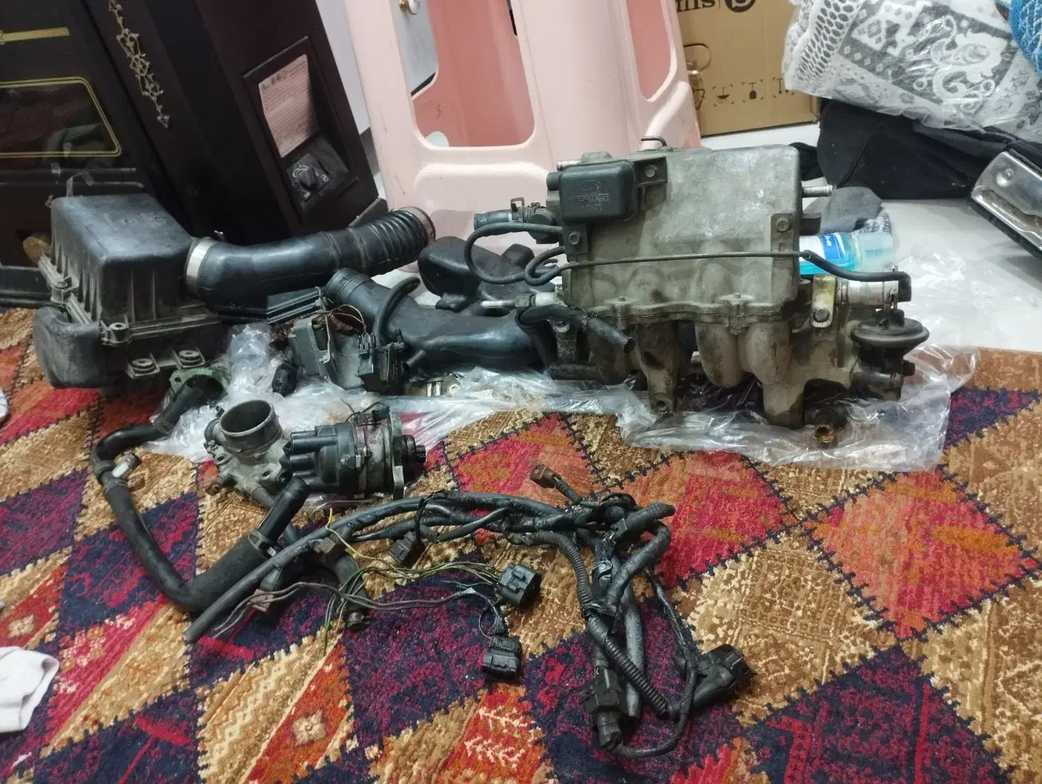 لوازم نیمه انژکتور پراید|قطعات یدکی و لوازم جانبی|رشت, حاجی آباد|دیوار