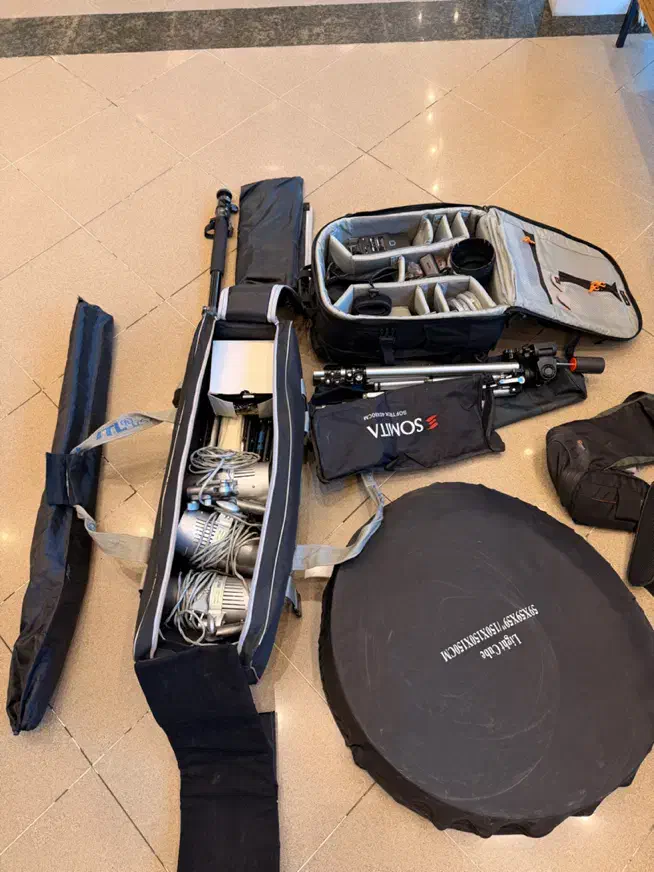 لوازم عکاسی بصورت یکجا|دوربین عکاسی و فیلم‌برداری|تبریز, |دیوار