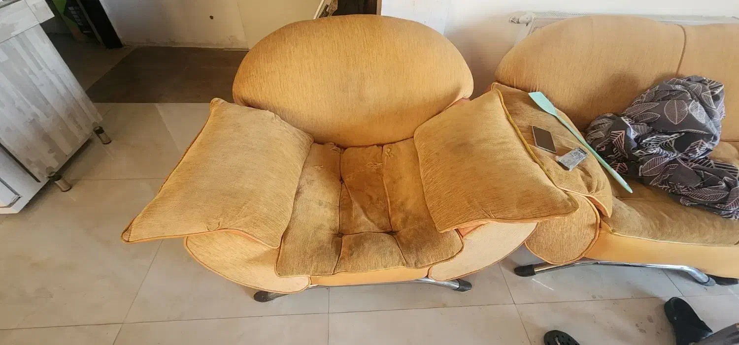 مبل ۷ نفره|مبلمان خانگی و میز عسلی|صدرا-فارس, فاز ۱|دیوار