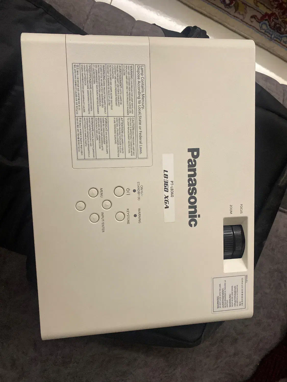 ویدیو پروژکتور پاناسونیک|تلویزیون و پروژکتور|تهران, اکباتان|دیوار