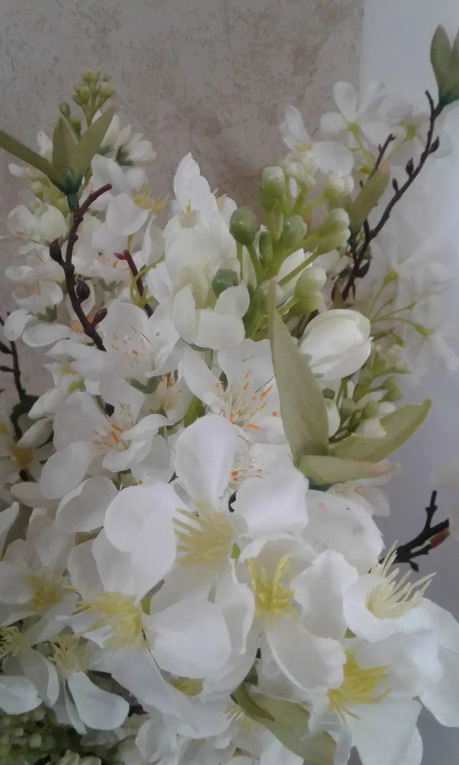 گل مصنوعی همراه گلدان|گل مصنوعی|شاندیز, |دیوار