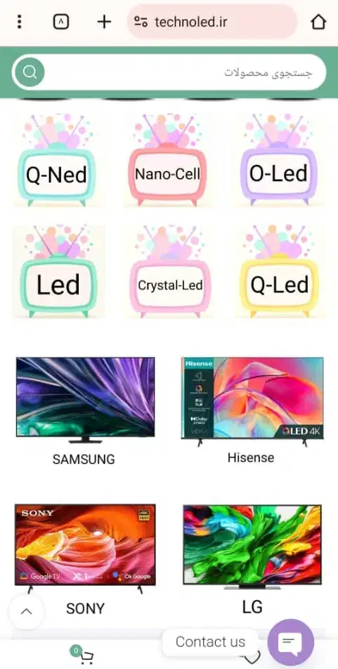 تلویزیون ال ای دی سامسونگ 43 تا 85 اینچ 2024-2025|تلویزیون و پروژکتور|تهران, آبشار|دیوار