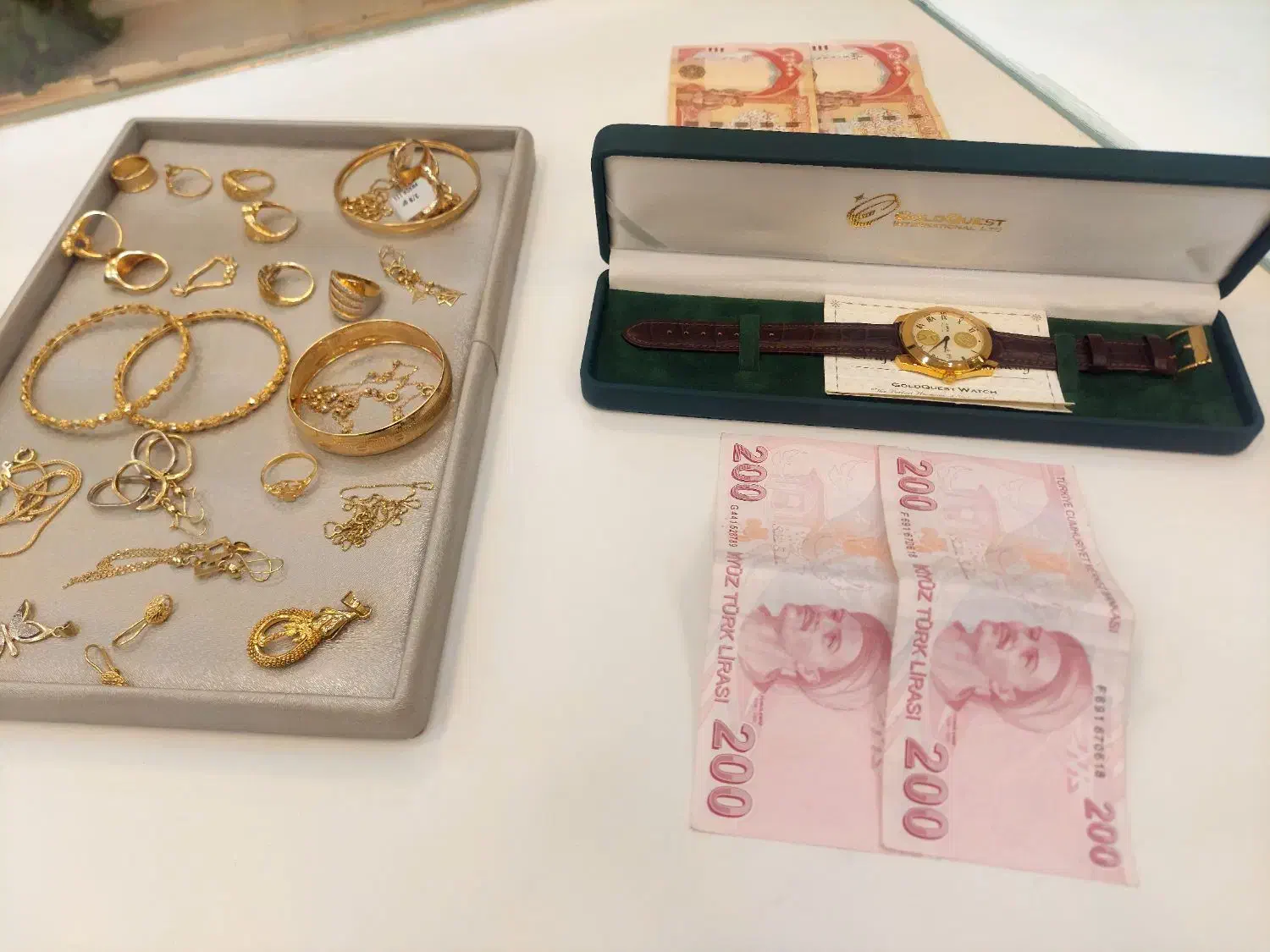 ساعت گلدکوئست 24 عیار|ساعت|اهواز, گلستان|دیوار