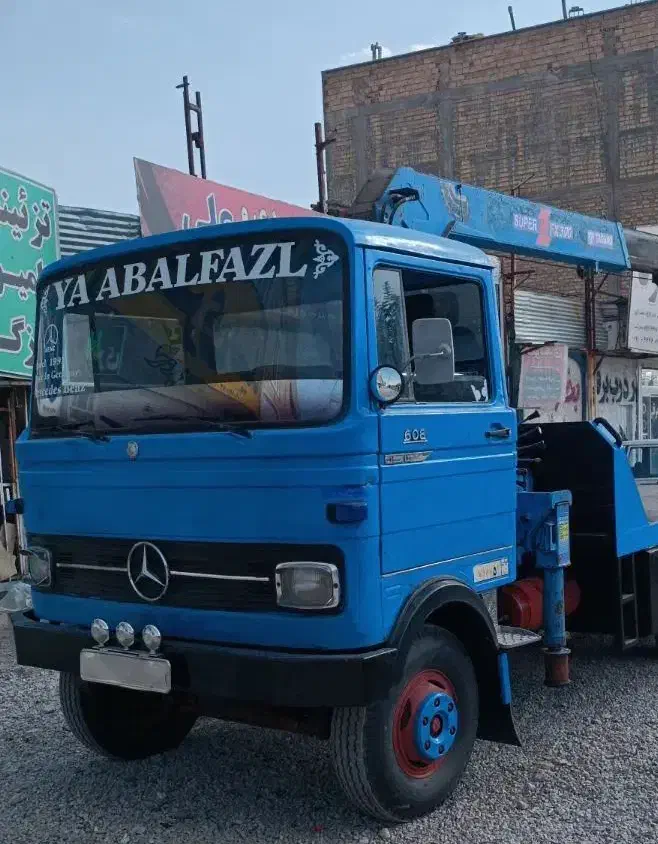 جرثقیل خاور608مدل1370|خودرو سنگین|شیراز, شهرک صنعتی|دیوار