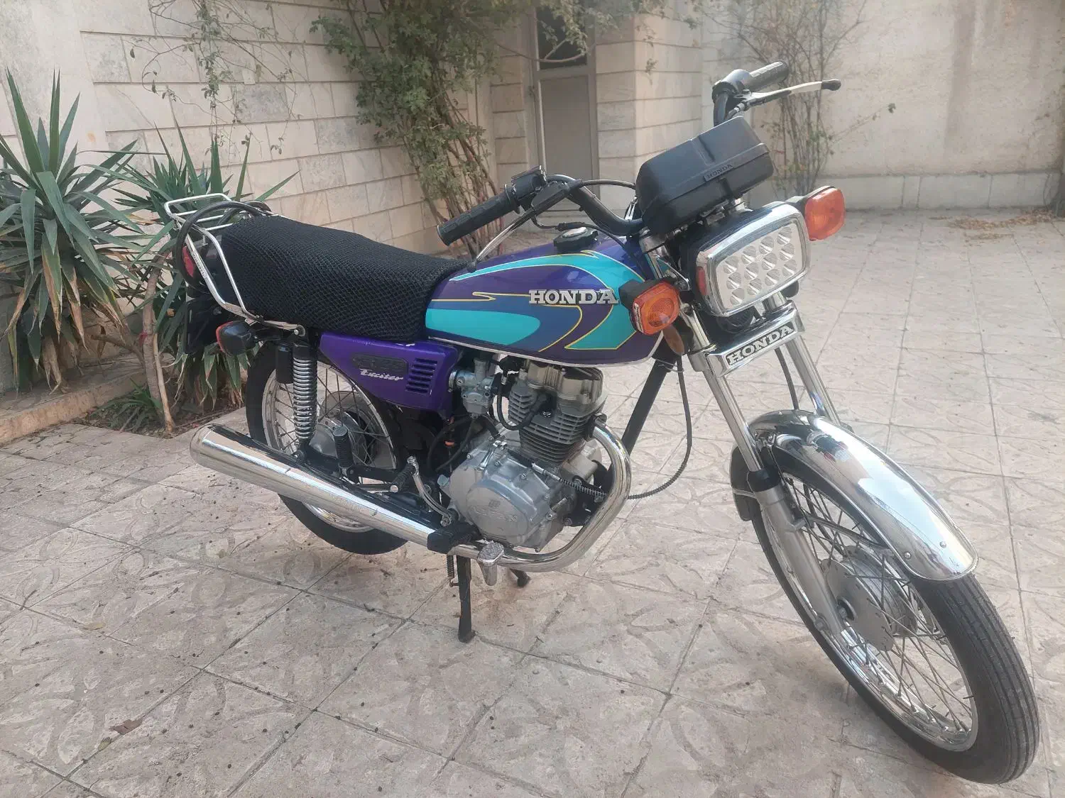 هوندا۱۲۵ لازرورقی انجین پلمپ به شرط|موتورسیکلت|تهران, فردوس|دیوار