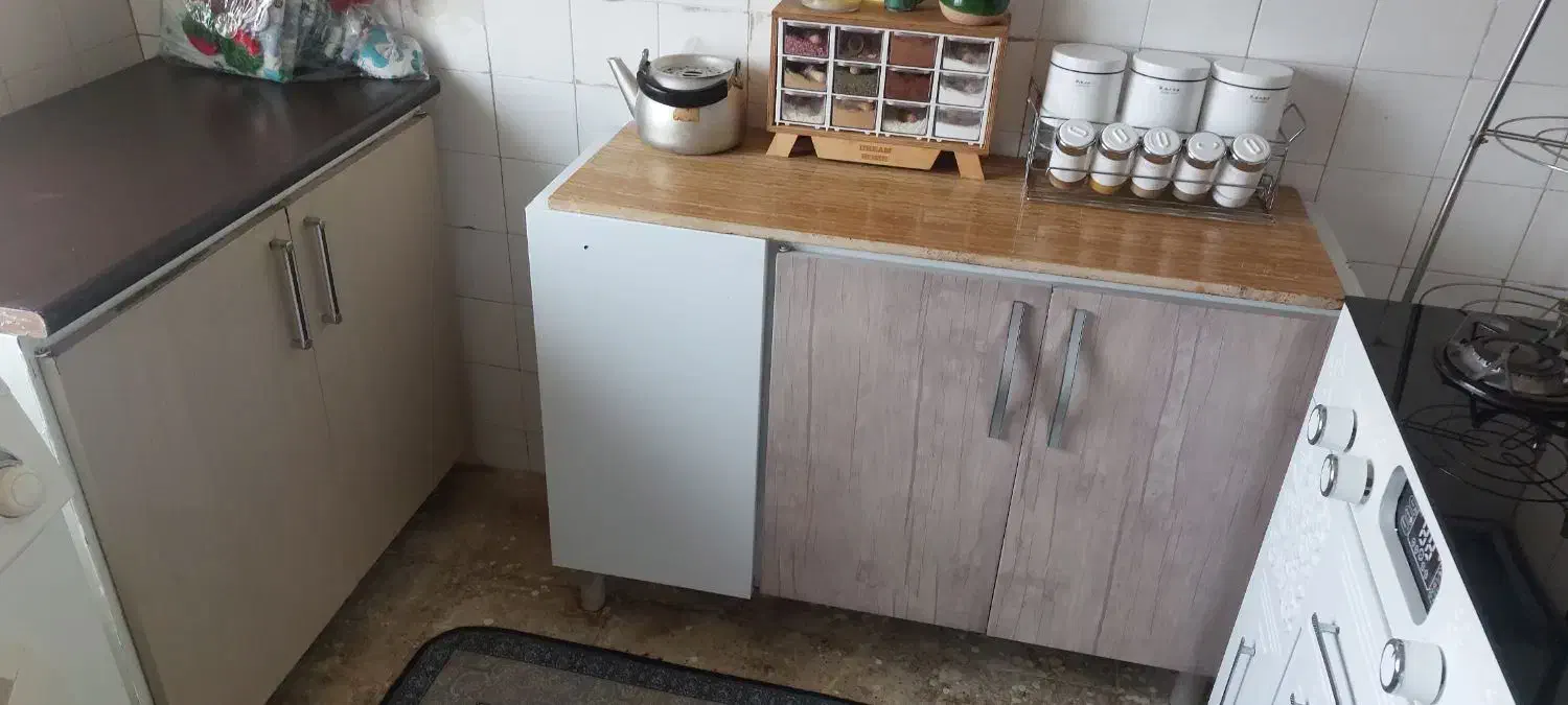 کابینت فلزی  درحد نو|آب‌چکان و نظم‌دهنده ظروف|زنجان, |دیوار