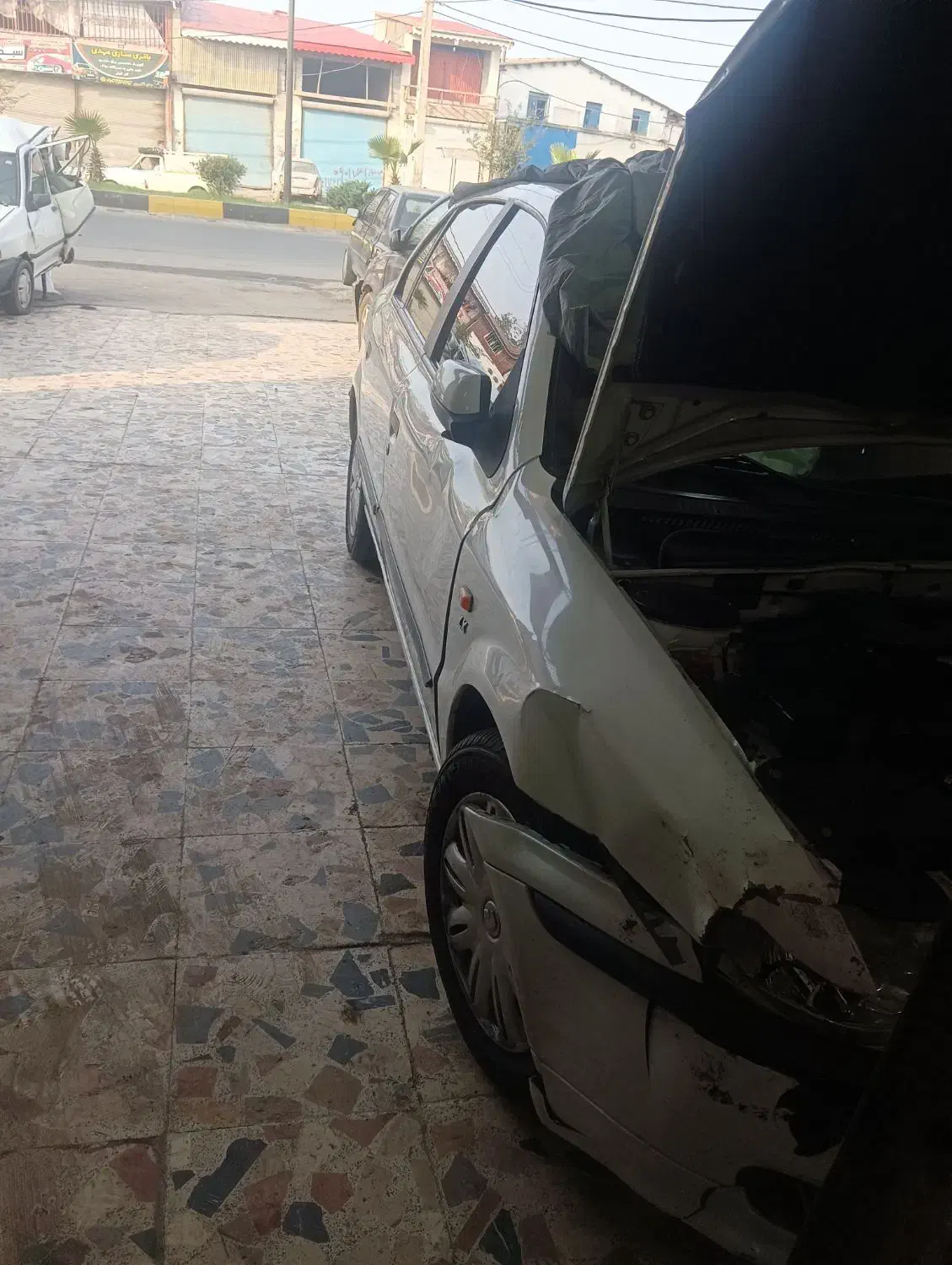 سمند 94 تصادفی فوری|خودرو سواری و وانت|رودبنه, |دیوار