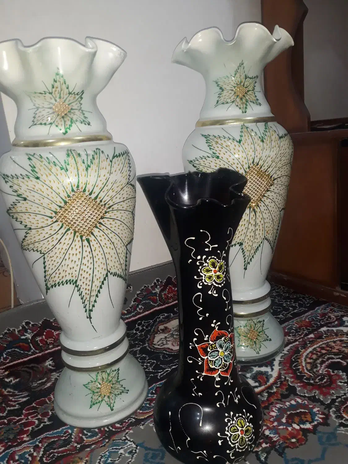 گلدان بلور|صنایع دستی و سایر لوازم تزئینی|آبپخش, |دیوار