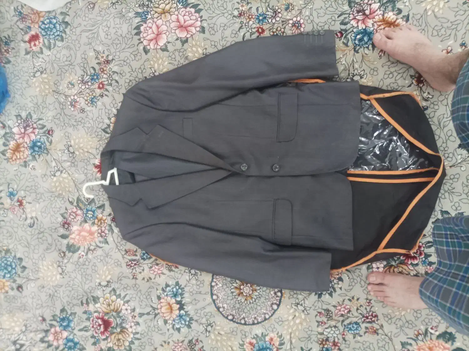 ست کت شلوار مردانه در حد نو سایز۴۶|لباس|بافق, |دیوار