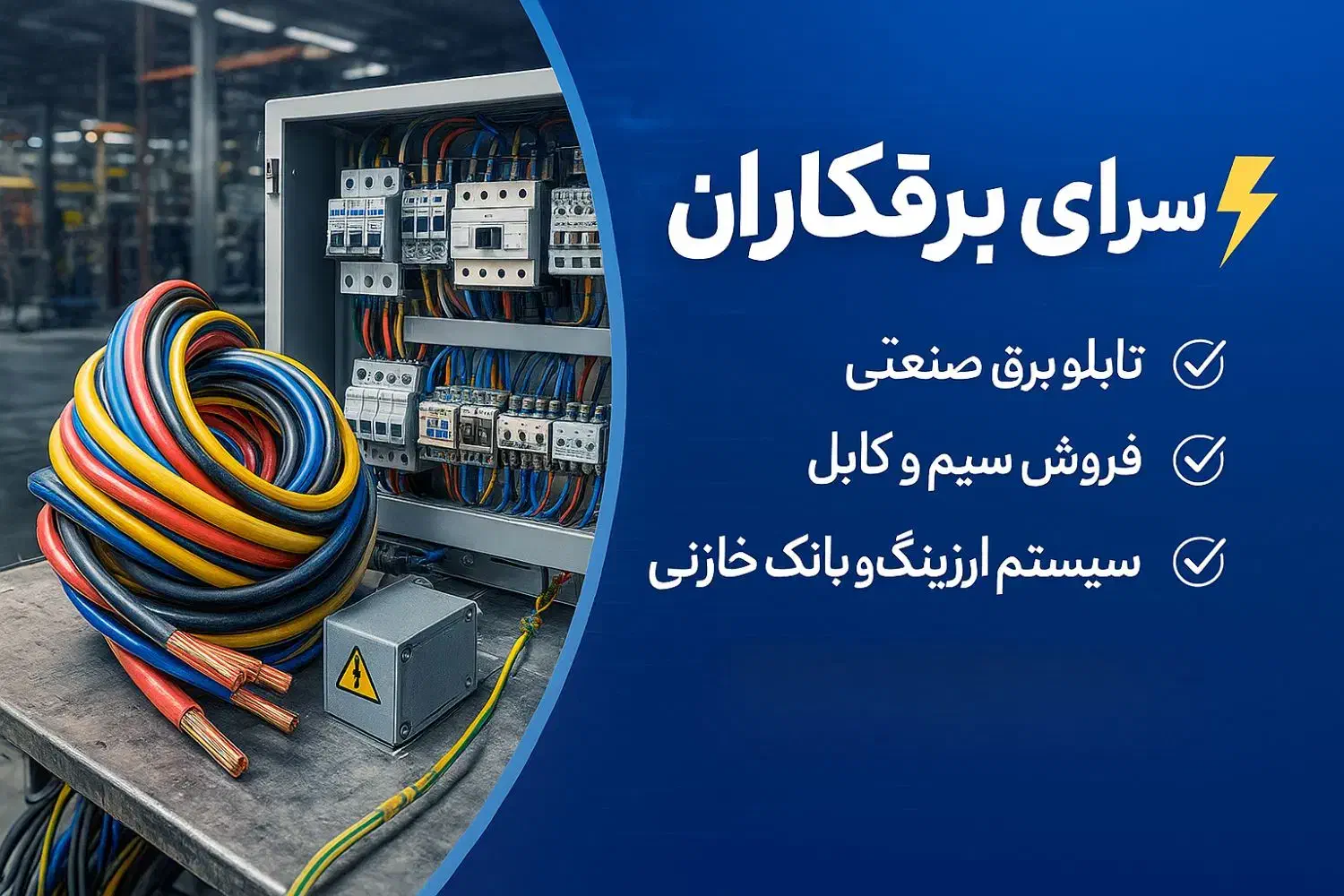 تابلو برق صنعتی وساختمانی وسیستم ارتینگ وبانک خازن|فروشگاه و مغازه|شاهین‌شهر, بنیاد ازدواج|دیوار