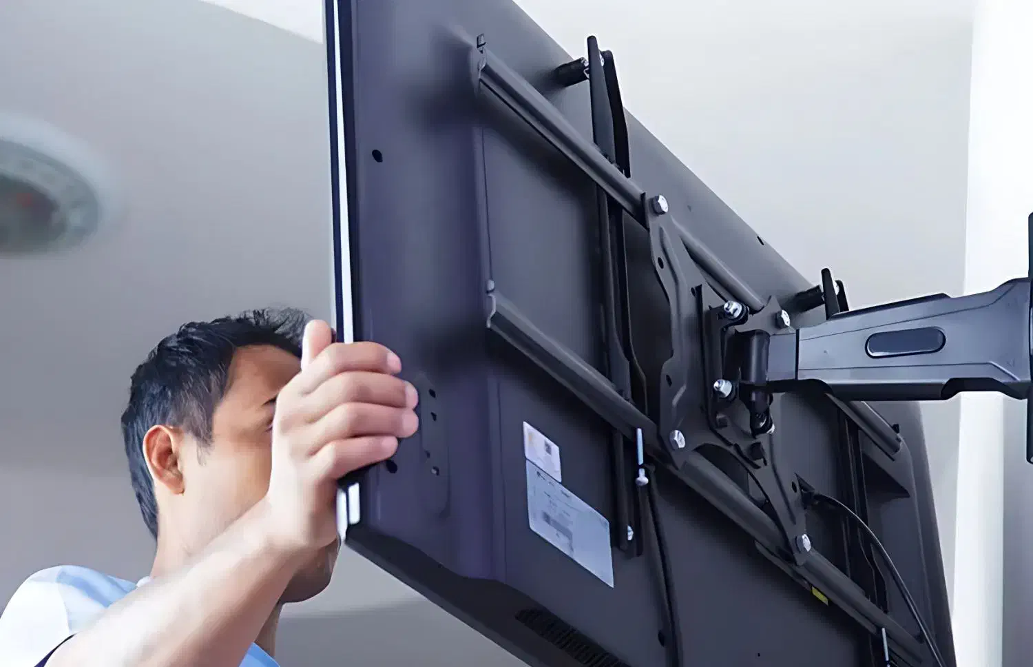 نصب تلویزیون روی دیوار،براکت،شلف دیواری،محافظ صفح|خدمات پیشه و مهارت|اردبیل, |دیوار