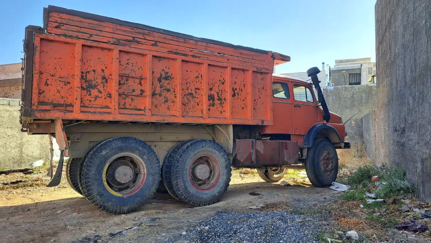 بنز جفت|خودرو سنگین|شازند, |دیوار