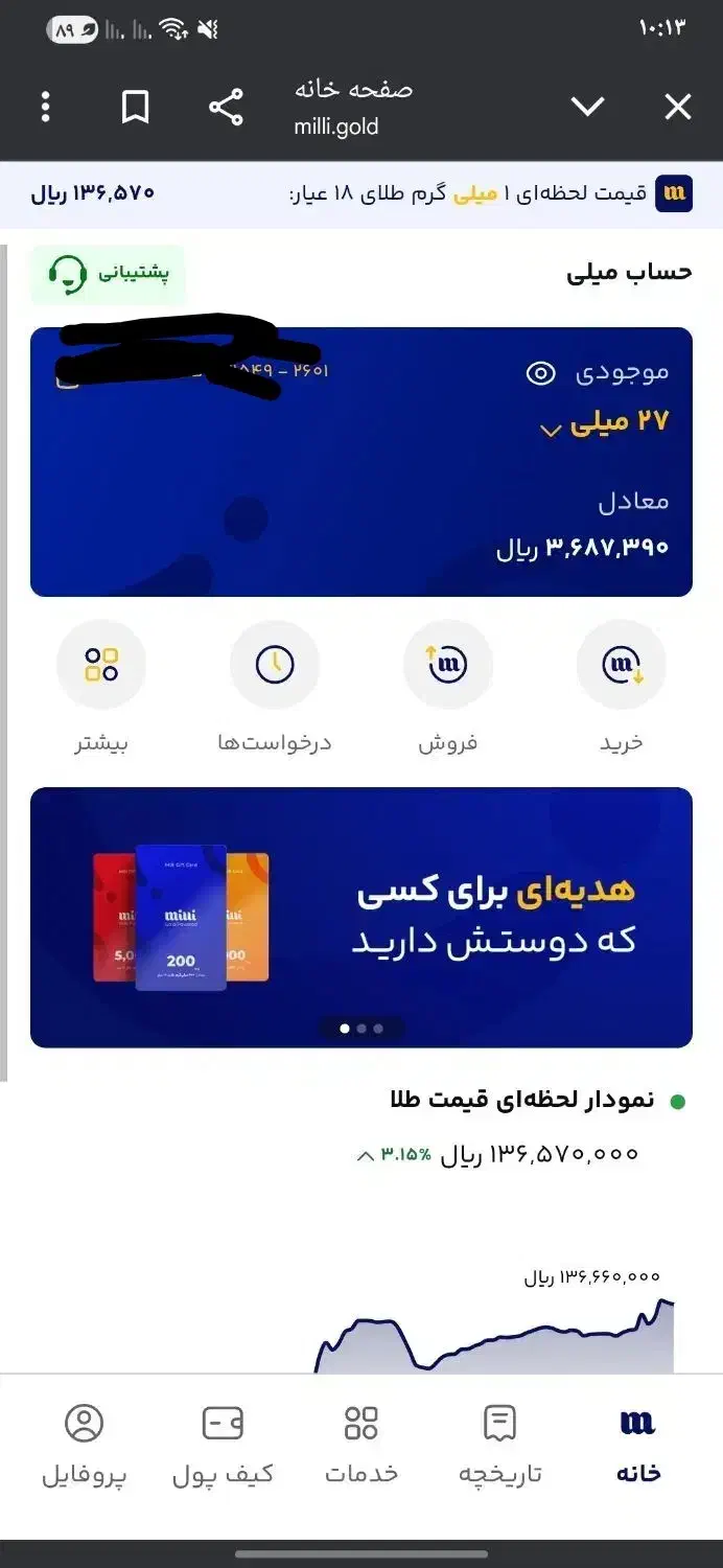 میلی و درآمد رایگان|جواهرات|اهر, |دیوار