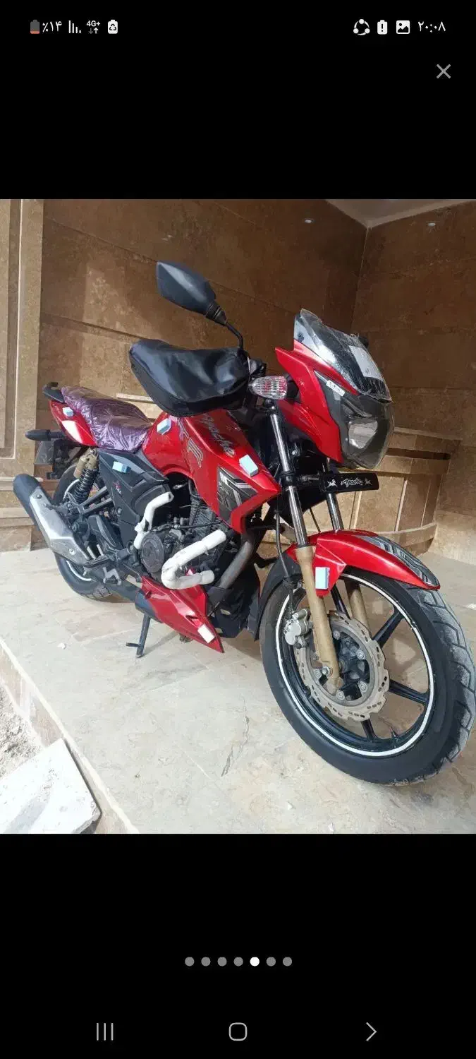 موتور آپاچی ۱۸۰|موتورسیکلت|کرج, شهرک سهرابیه|دیوار