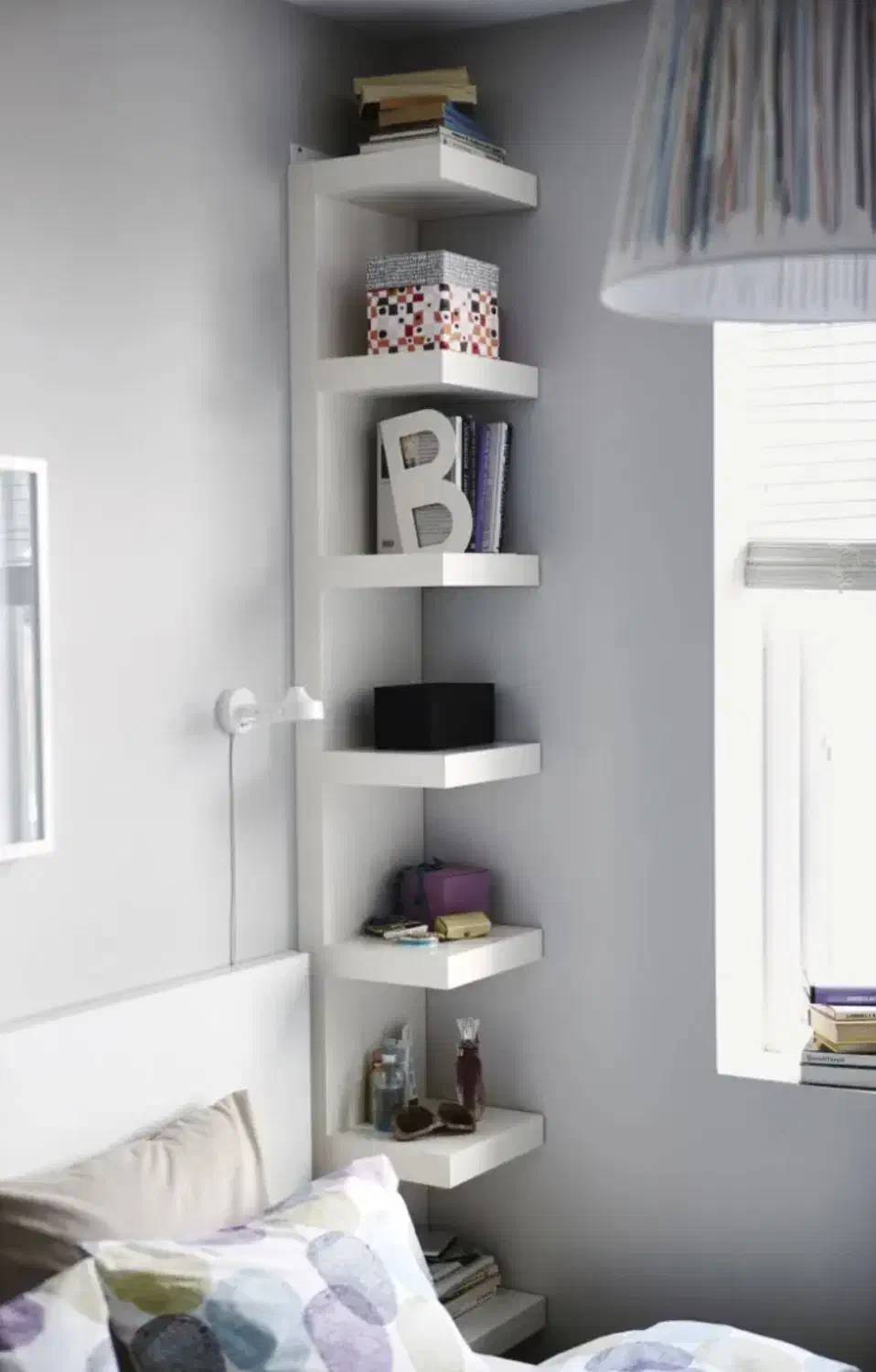 شلف دیواری ایکیا IKEA|کتابخانه، شلف، قفسه‌های دیواری|تهران, دروس|دیوار