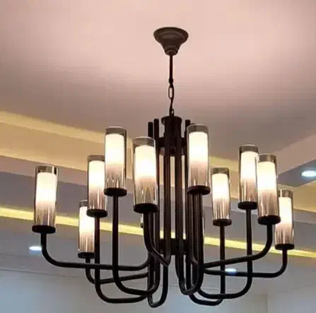 لوستر اسپایدر با لاله خارجی|لوستر و چراغ آویز|مشهد, بهمن|دیوار