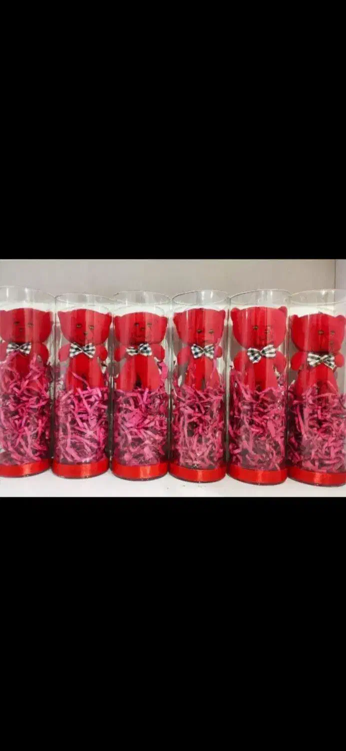 گل رز شیشه ای مناسب کادویی|گل مصنوعی|حمیدیا, |دیوار