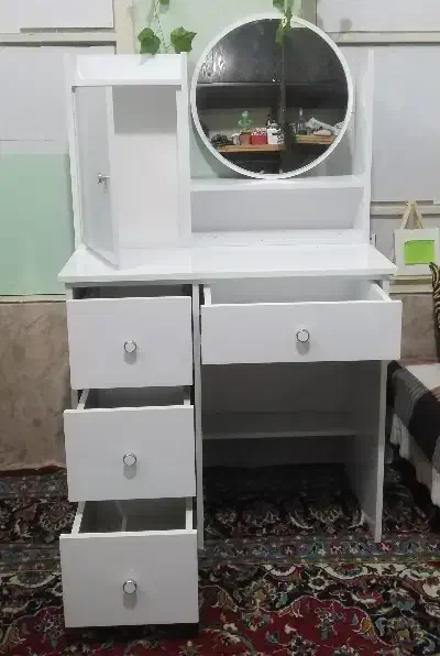 میز آرایش|تخت و سرویس خواب|اشکذر, |دیوار