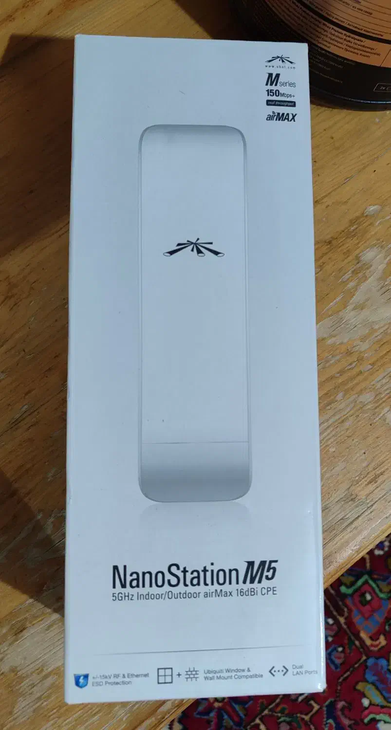 مودم وایرلس Nano Station M5|مودم و تجهیزات شبکه|صدرا-فارس, فاز ۱|دیوار
