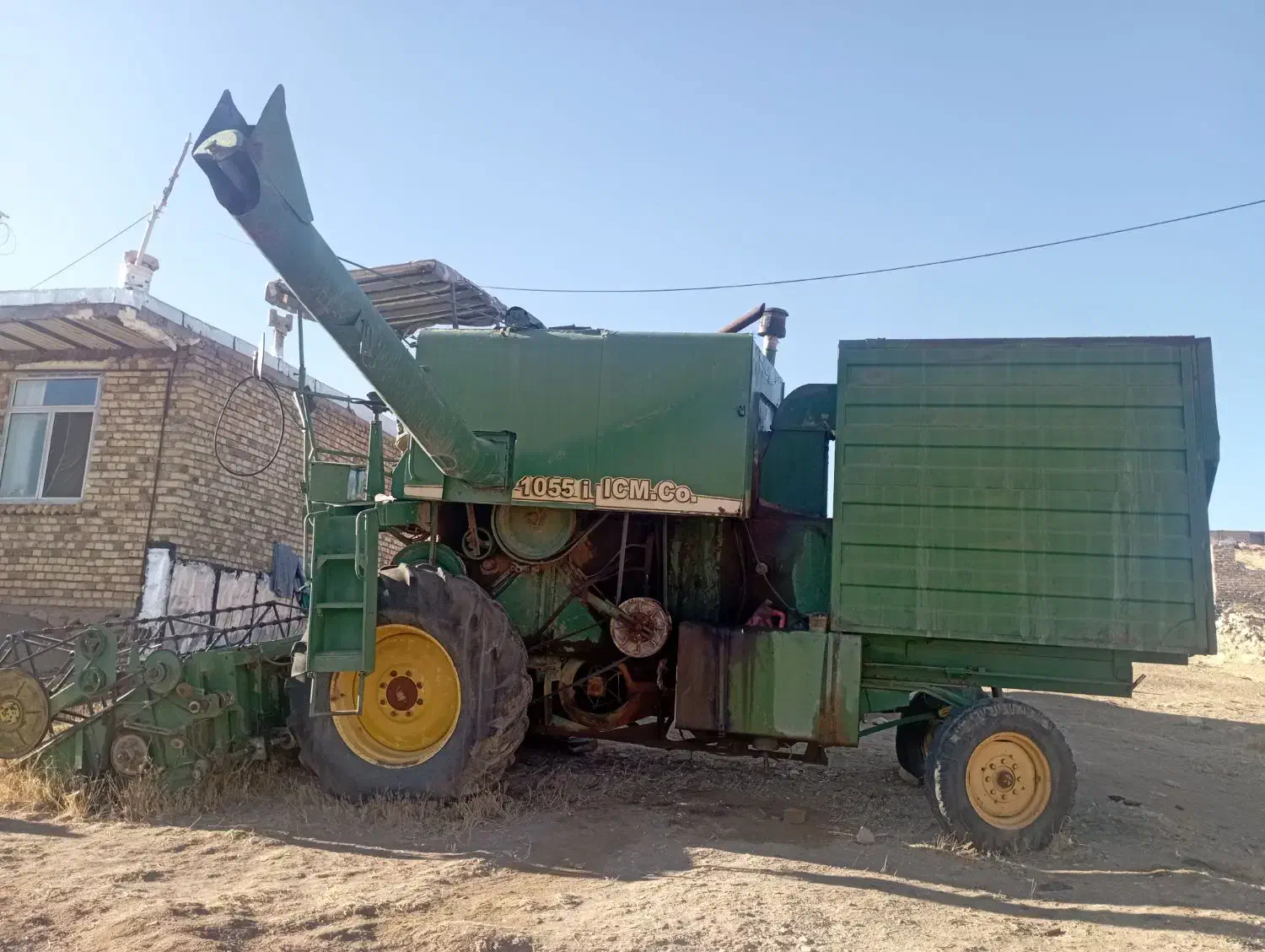 کمباین جاندیر کاه کوب|خودرو سنگین|شادیان, |دیوار