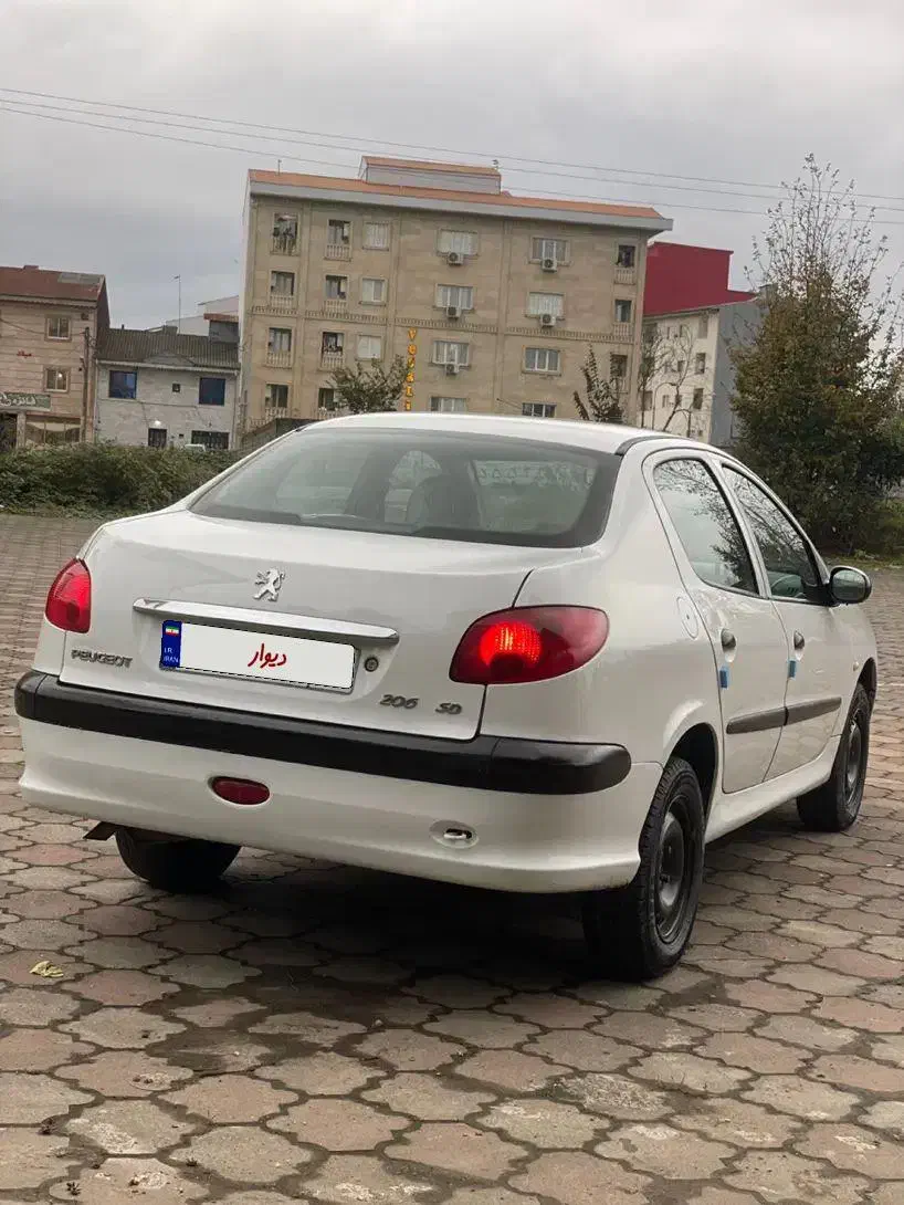 ۲۰۶sdمدل1394|خودرو سواری و وانت|فومن, |دیوار