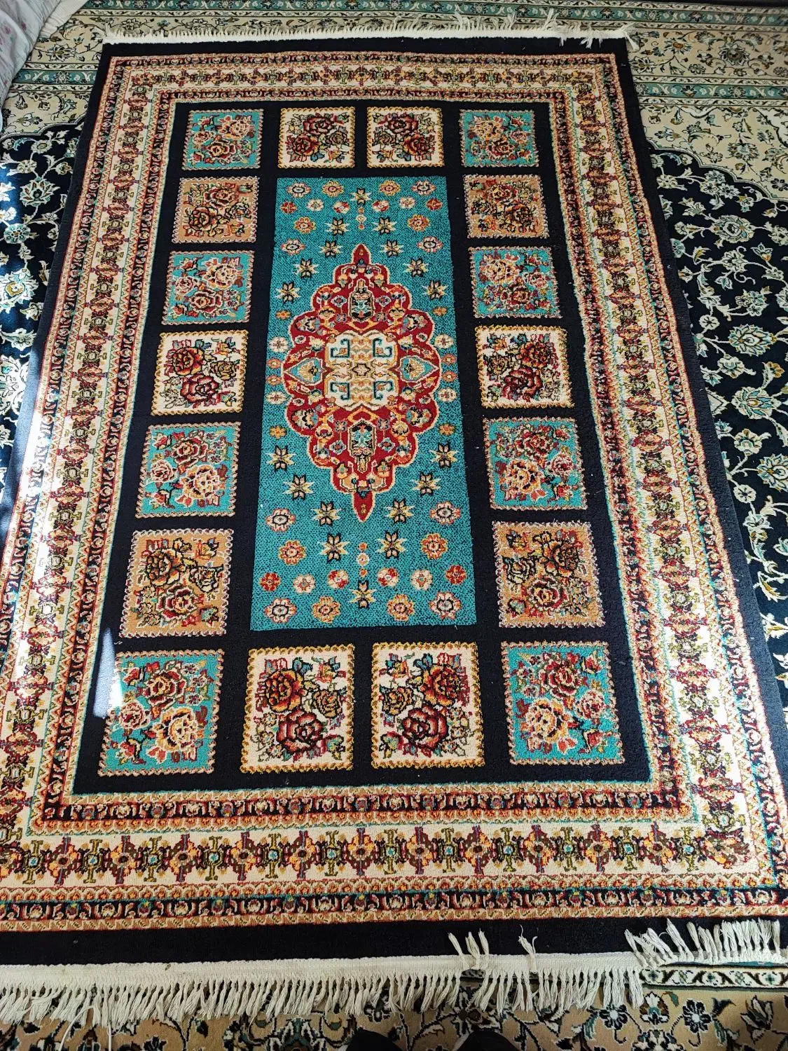 فرش ۴متری|فرش|کرمانشاه, |دیوار