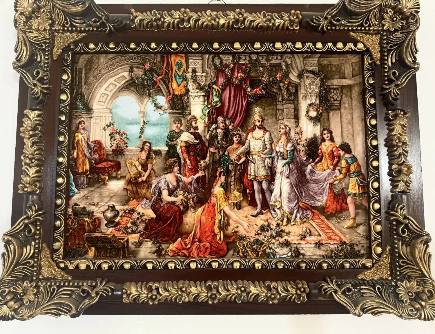 تابلو فرش|تابلو فرش|یزد, |دیوار