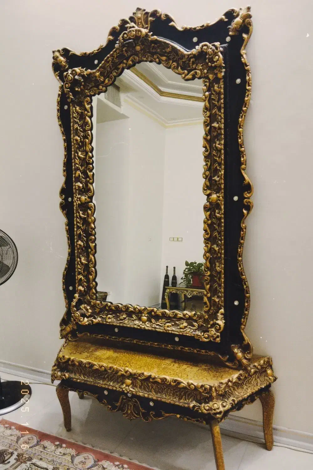 اینه شمعدان سلطنتی|بوفه، ویترین، کنسول|قم, عمار یاسر|دیوار