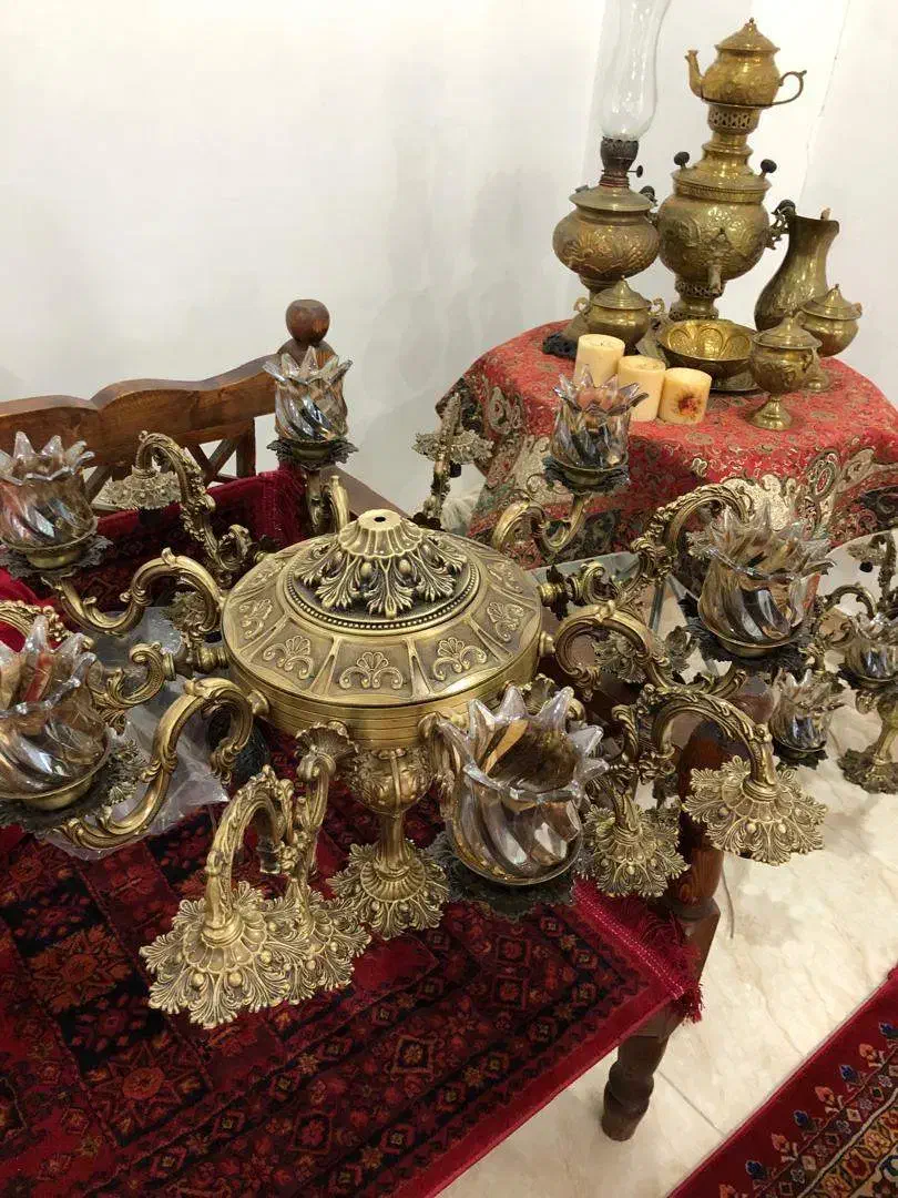 لوستر|لوستر و چراغ آویز|ساری, |دیوار