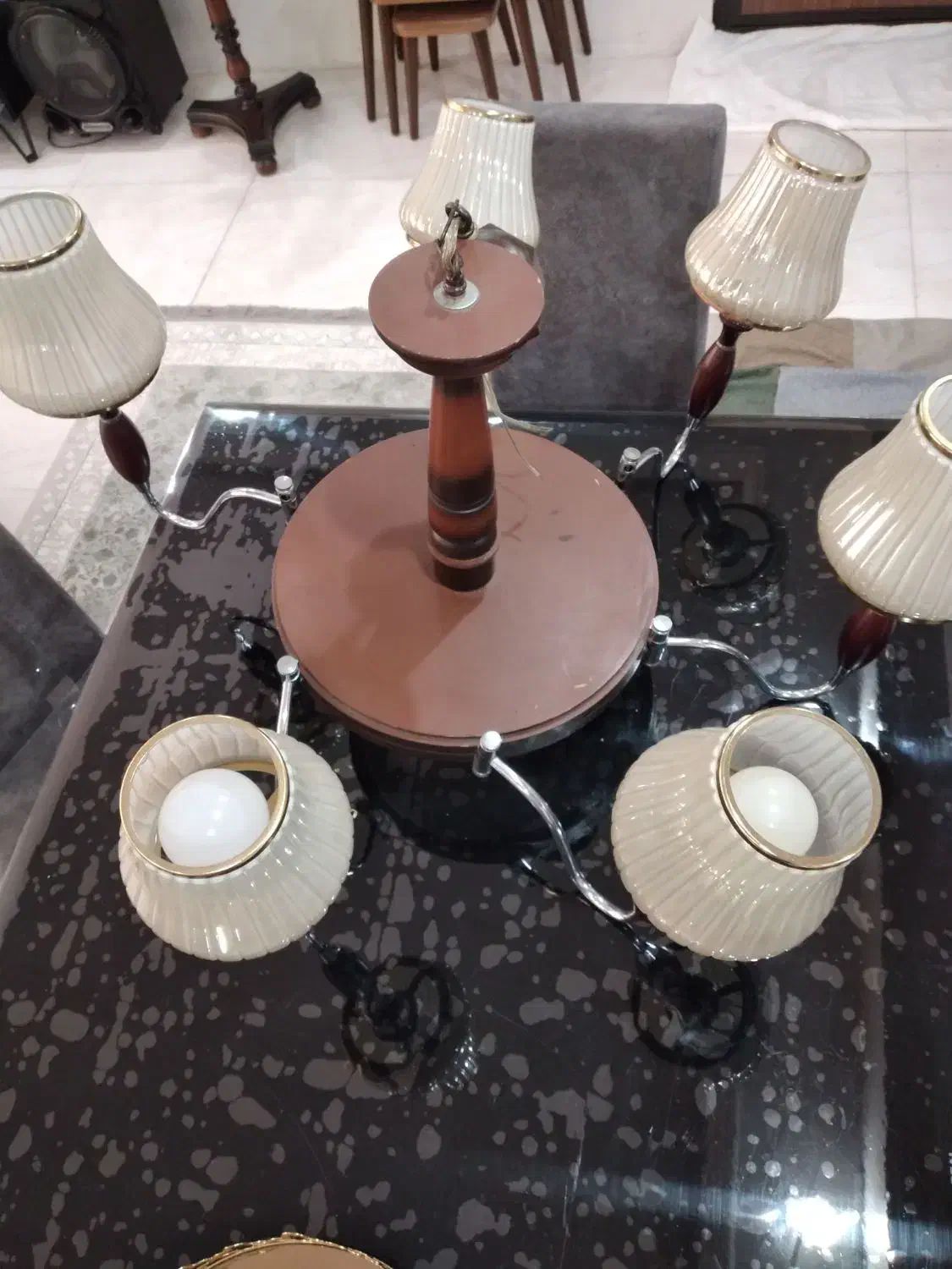 لوستر|لوستر و چراغ آویز|گرمدره, |دیوار