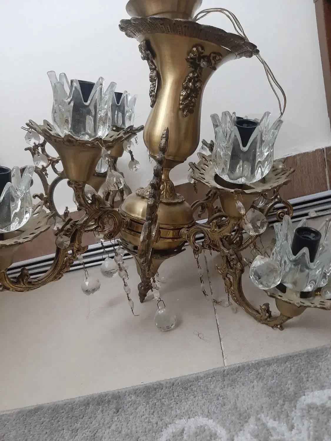 لوستربرنز|لوستر و چراغ آویز|شیروان (خراسان), |دیوار