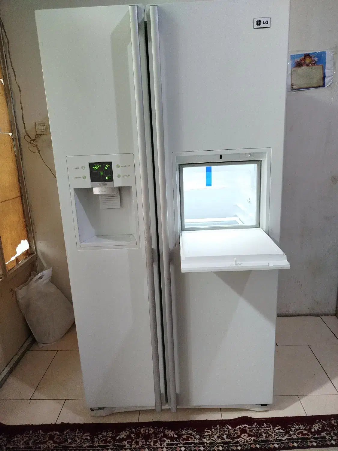 یخچال ساید الجی 32فوت اصل کره|یخچال و فریزر|تهران, هفده شهریور|دیوار