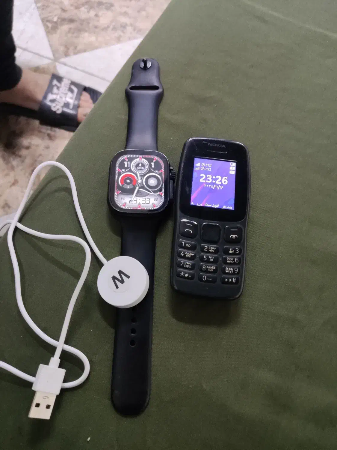 نوکیا ساعت هوشمند بلوتوثی|موبایل|اهواز, کمپلو شمالی|دیوار